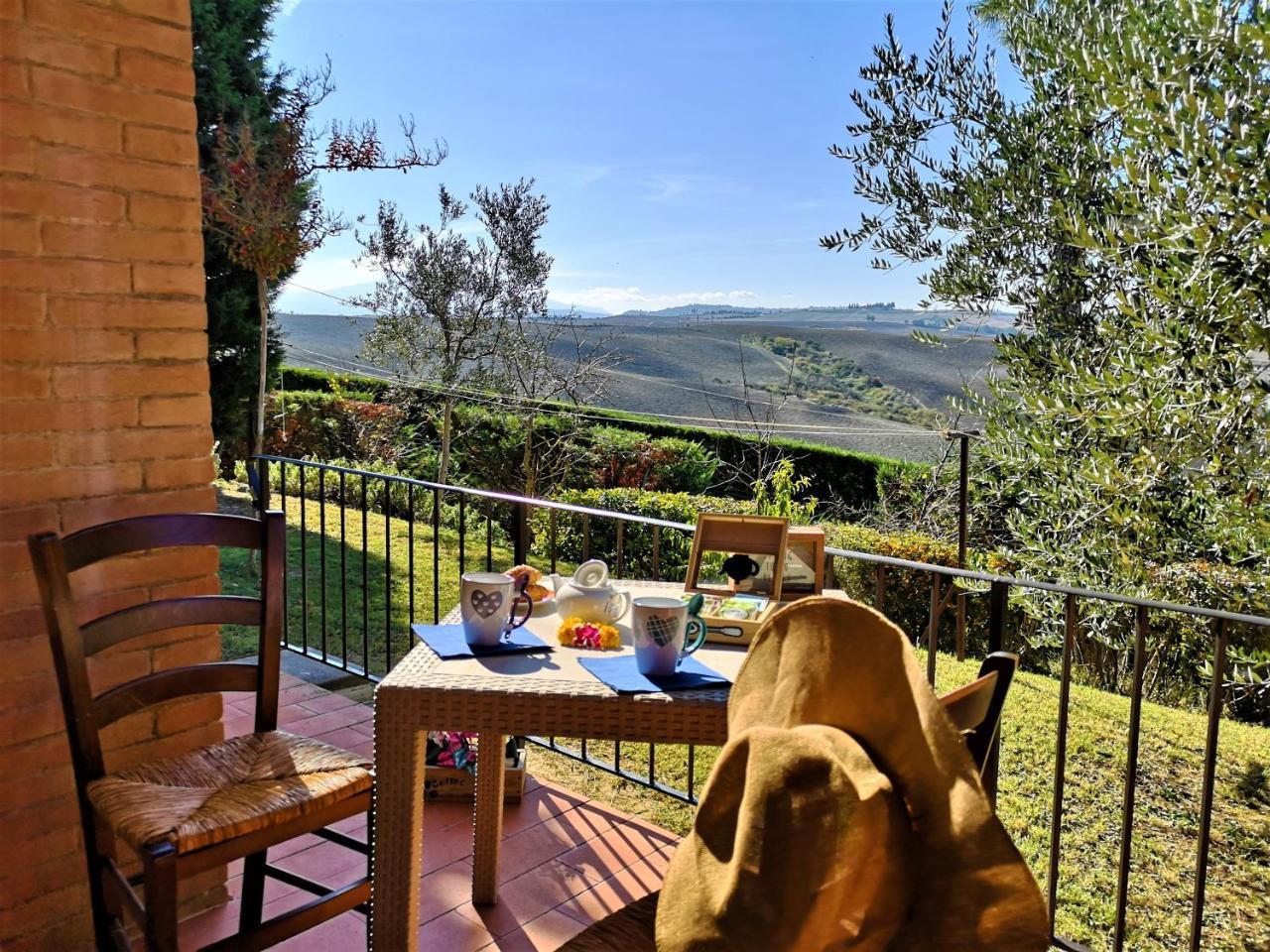 Agriturismo Palazzo Conti - B Pienza Extérieur photo